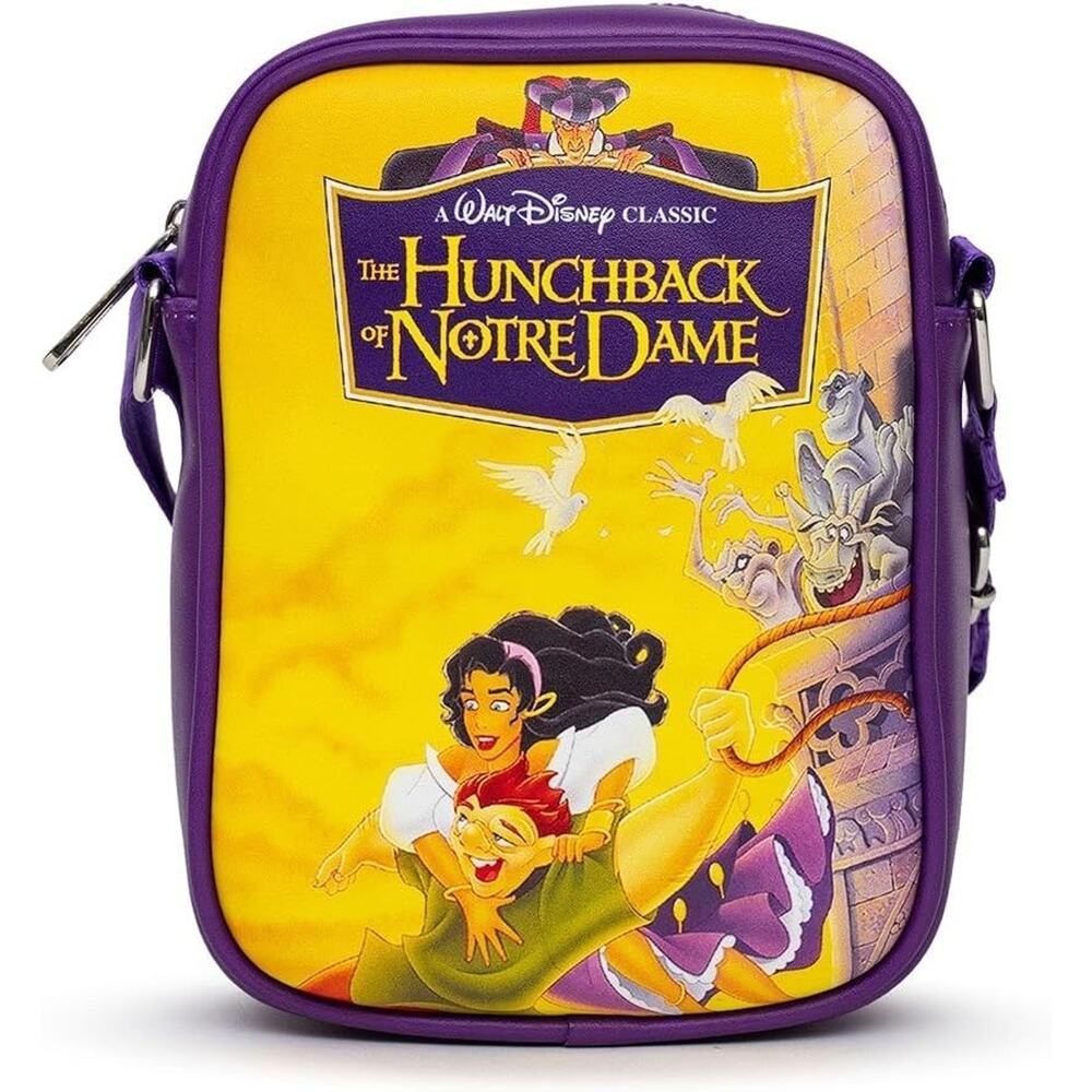 Buckle-Down Disney Bag, Crossbody, The Hunchback of Notre Dame Vegan Leather NWT